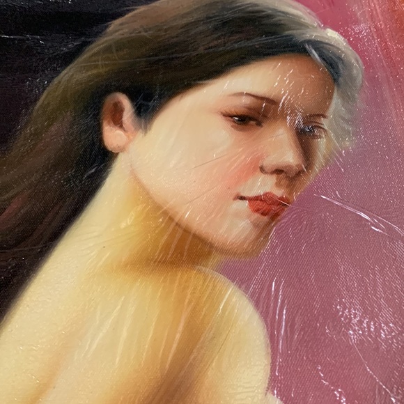 Beautiful original oil painting. Painting 24 x 36. Canvas 27.25 x 40 - Picture 2 of 3